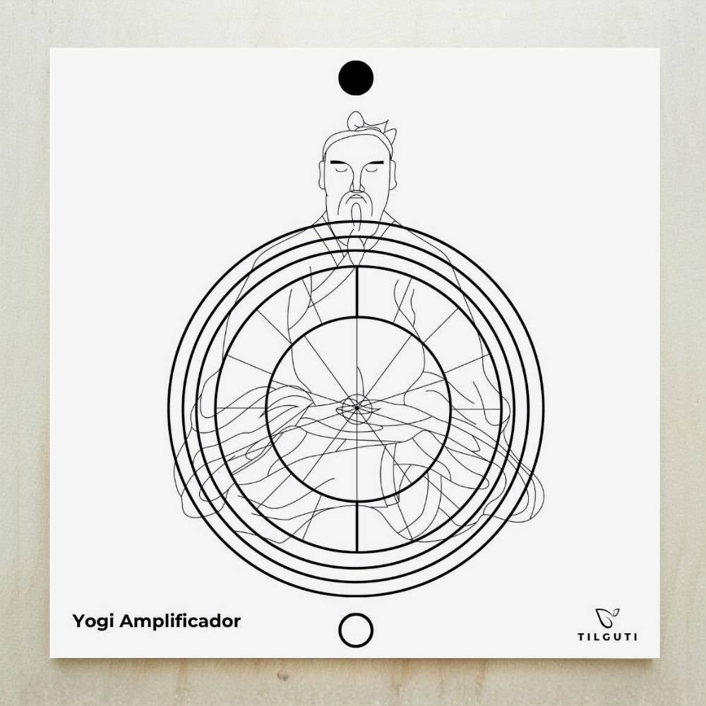 131. Yogi Amplificador II | Gráfico Radiestésico em PVC