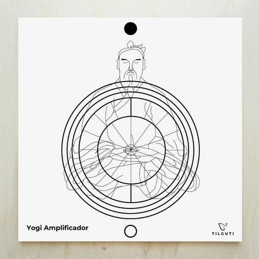 131. Yogi Amplificador 2 | Gráfico Radiestésico em PVC