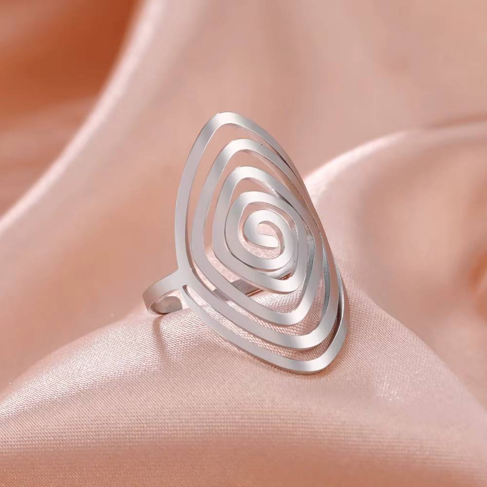 Anillo espiral de acero
