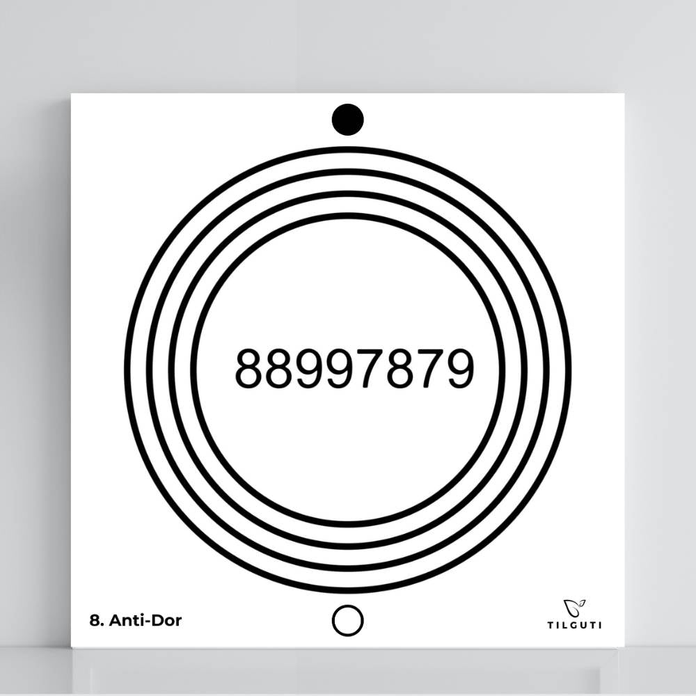 008. AntiDor | Gráfico Radiestésico em PVC