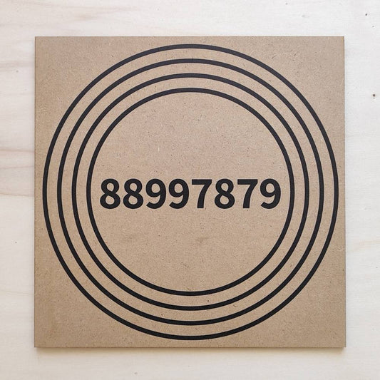 008. AntiDor | Gráfico Radiestésico em MDF Cru