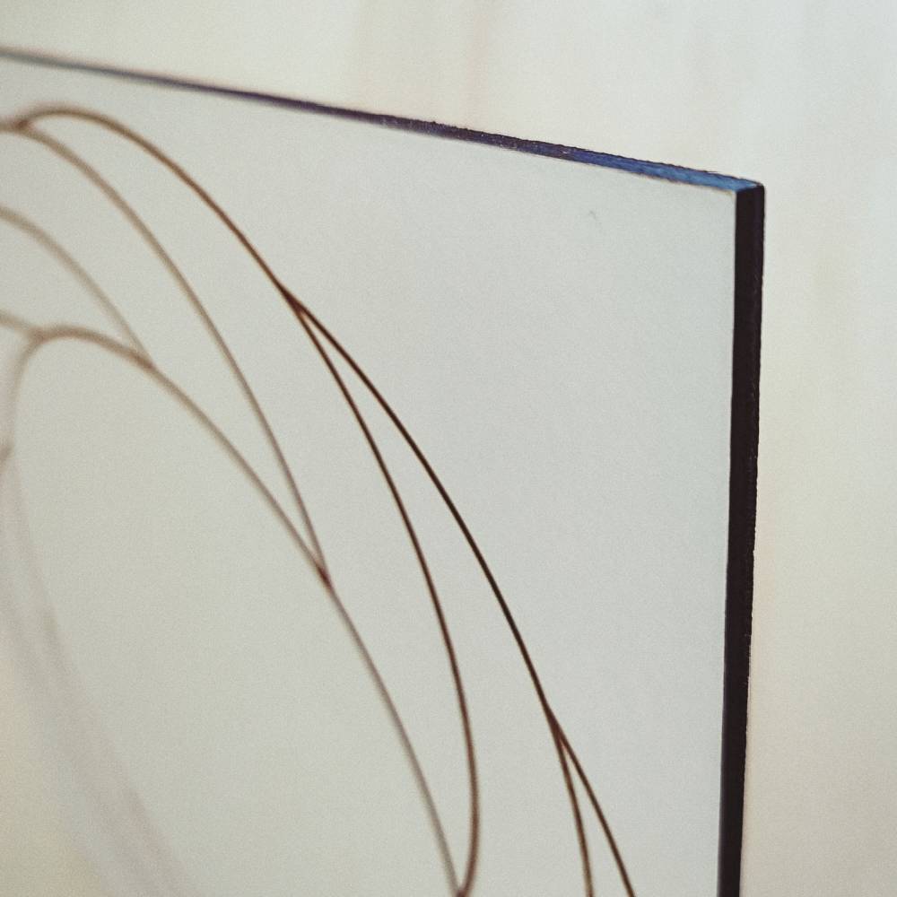 002. Torbellino | Cuadro Radiestésico en MDF Lacado