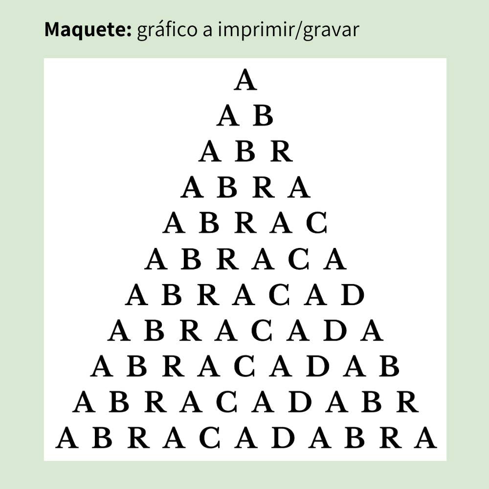 154. Abracadabra | Gráfico Radiestésico em MDF Lacado