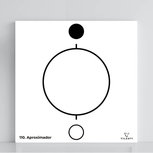 110. Aproximador | Tabla radiestésica de PVC