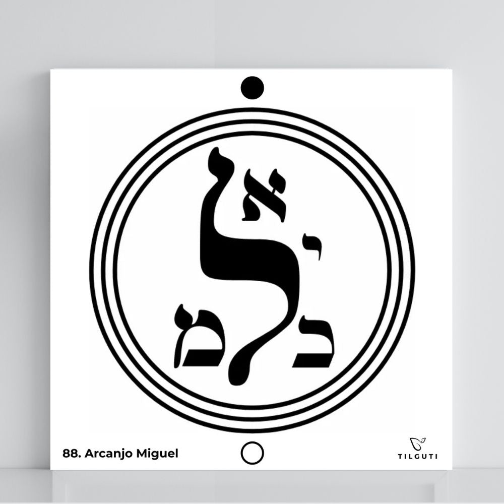 088. Arcángel Miguel | Tabla radiestésica de PVC