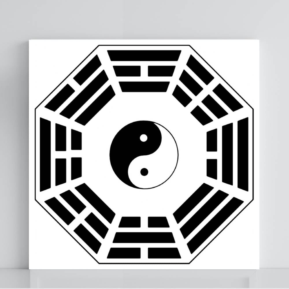 040. Más tarde el Cielo Baguá | Tabla radiestésica de PVC