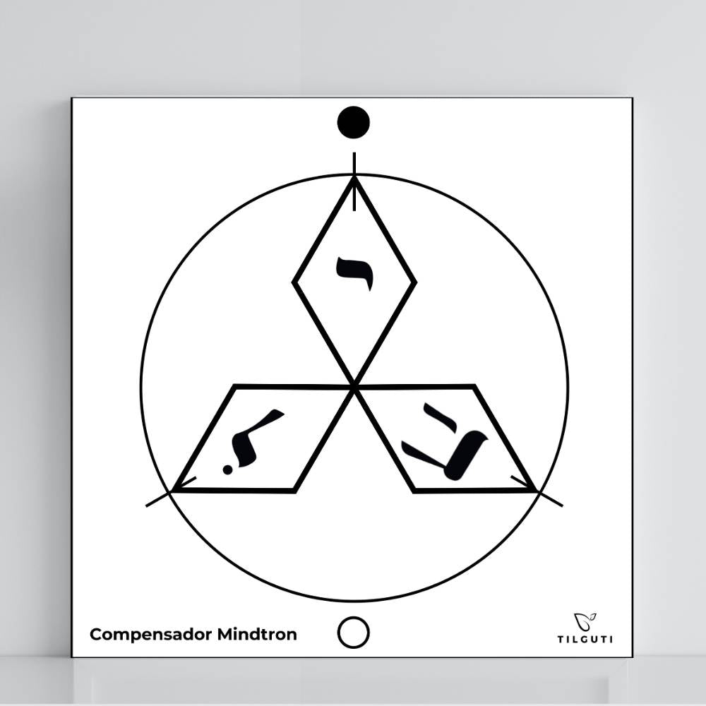 160. Compensador Mindtron | Gráfico Radiestésico em PVC