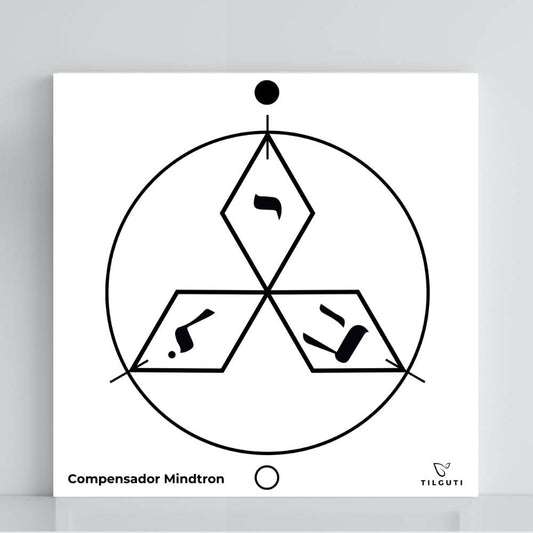 160. Compensador Mindtron | Gráfico Radiestésico em PVC