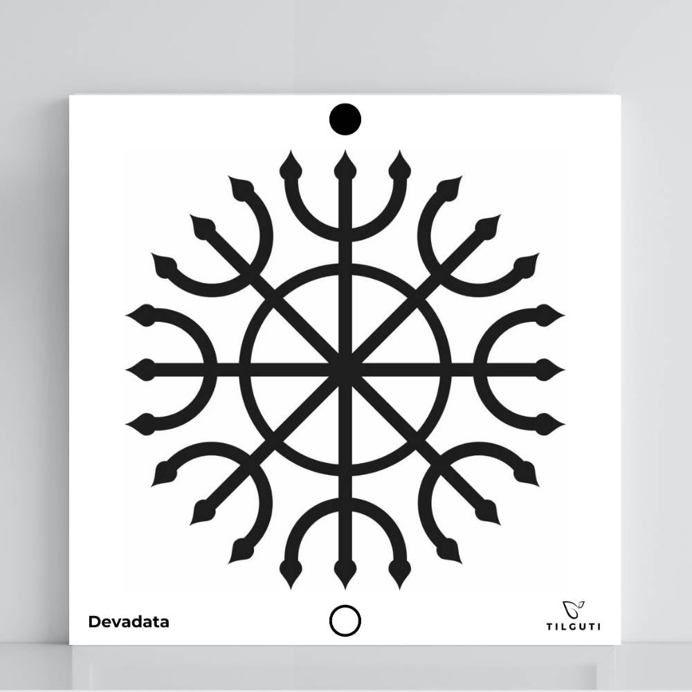 113. Devadata | Tabla radiestésica de PVC