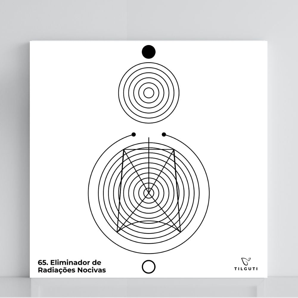 065. Eliminador de Radiaciones Nocivas | Tabla radiestésica de PVC