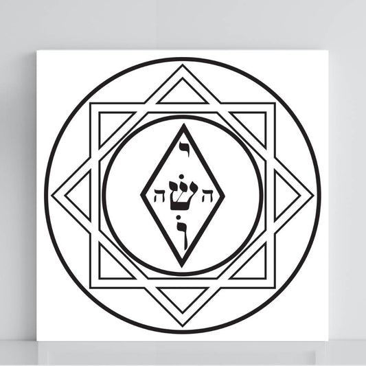 036. Energía Divina | Tabla radiestésica de PVC