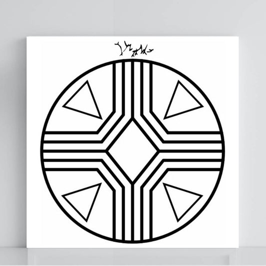 108. Equilibrio | Tabla radiestésica de PVC