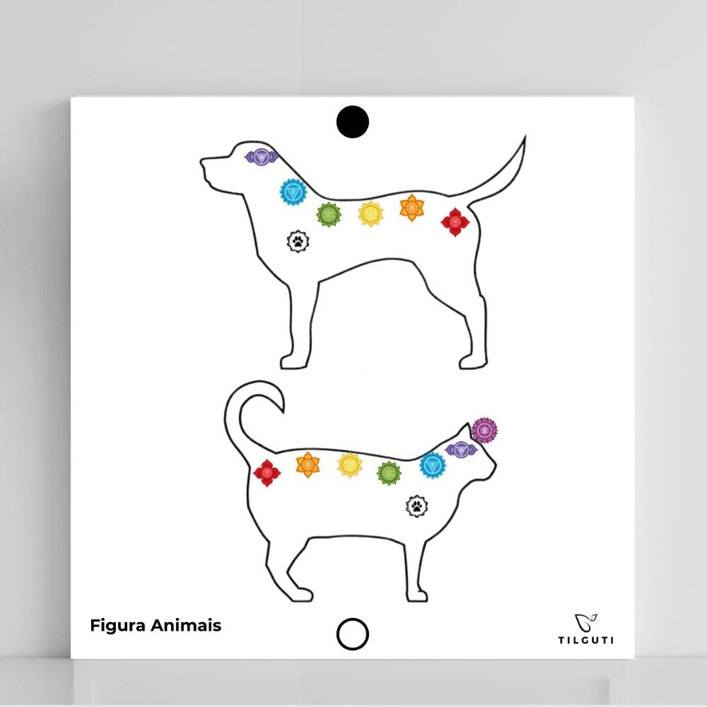 148. Figura Animal (cores) | Gráfico Radiestésico em PVC