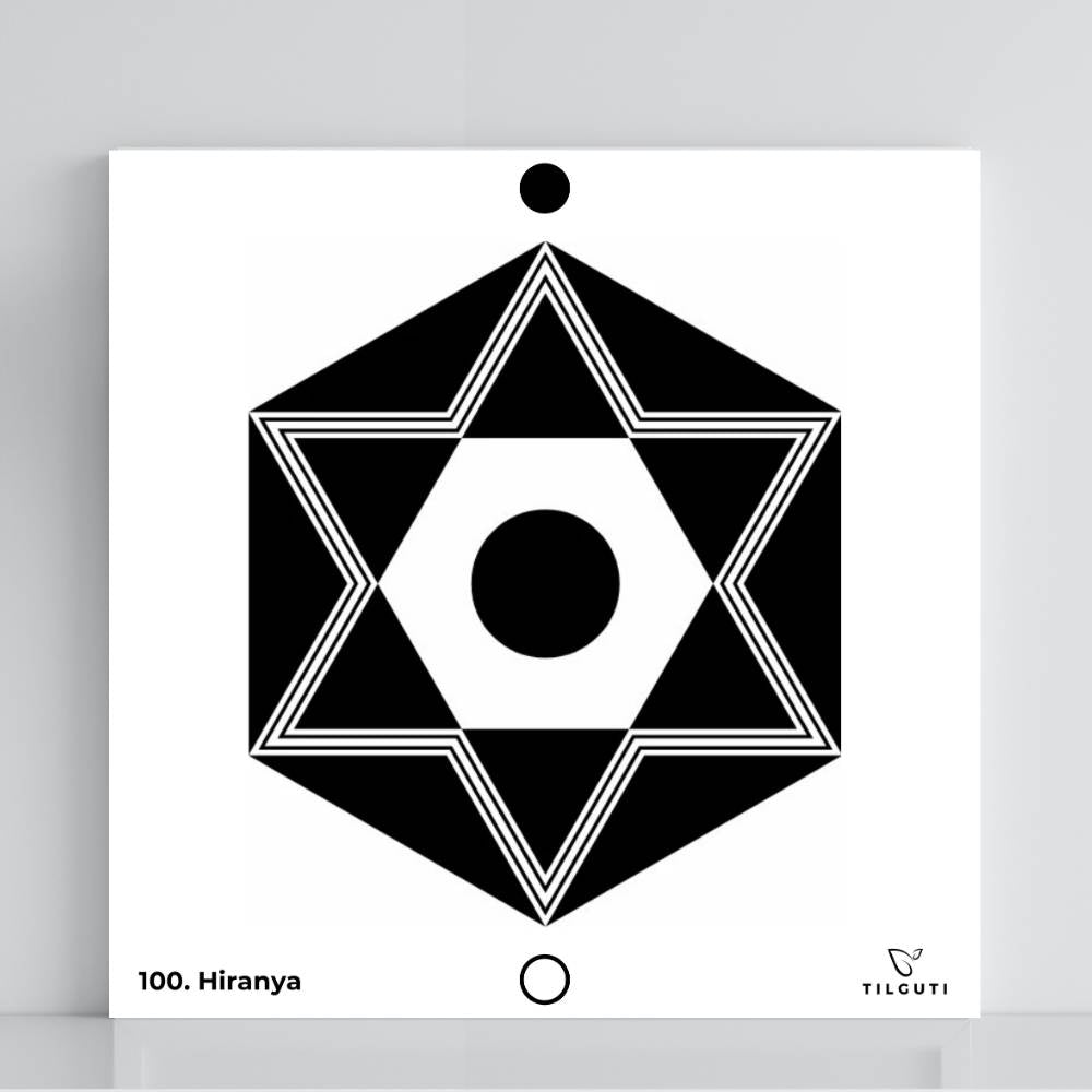 100. Hiranya | Tabla radiestésica de PVC