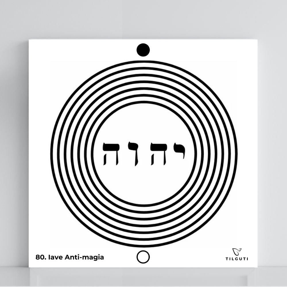 080. Yave Anti-Magia | Tabla radiestésica de PVC