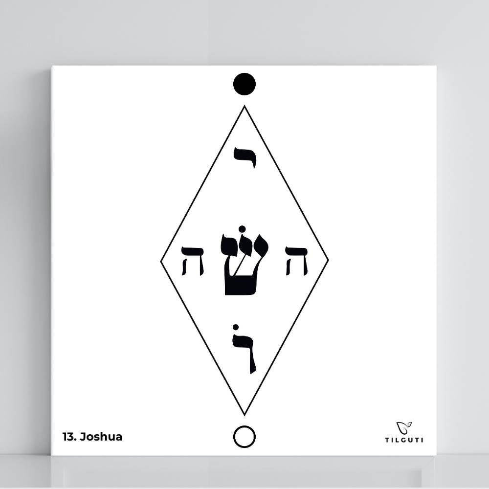 013. Josué (o Yoshua) | Tabla radiestésica de PVC