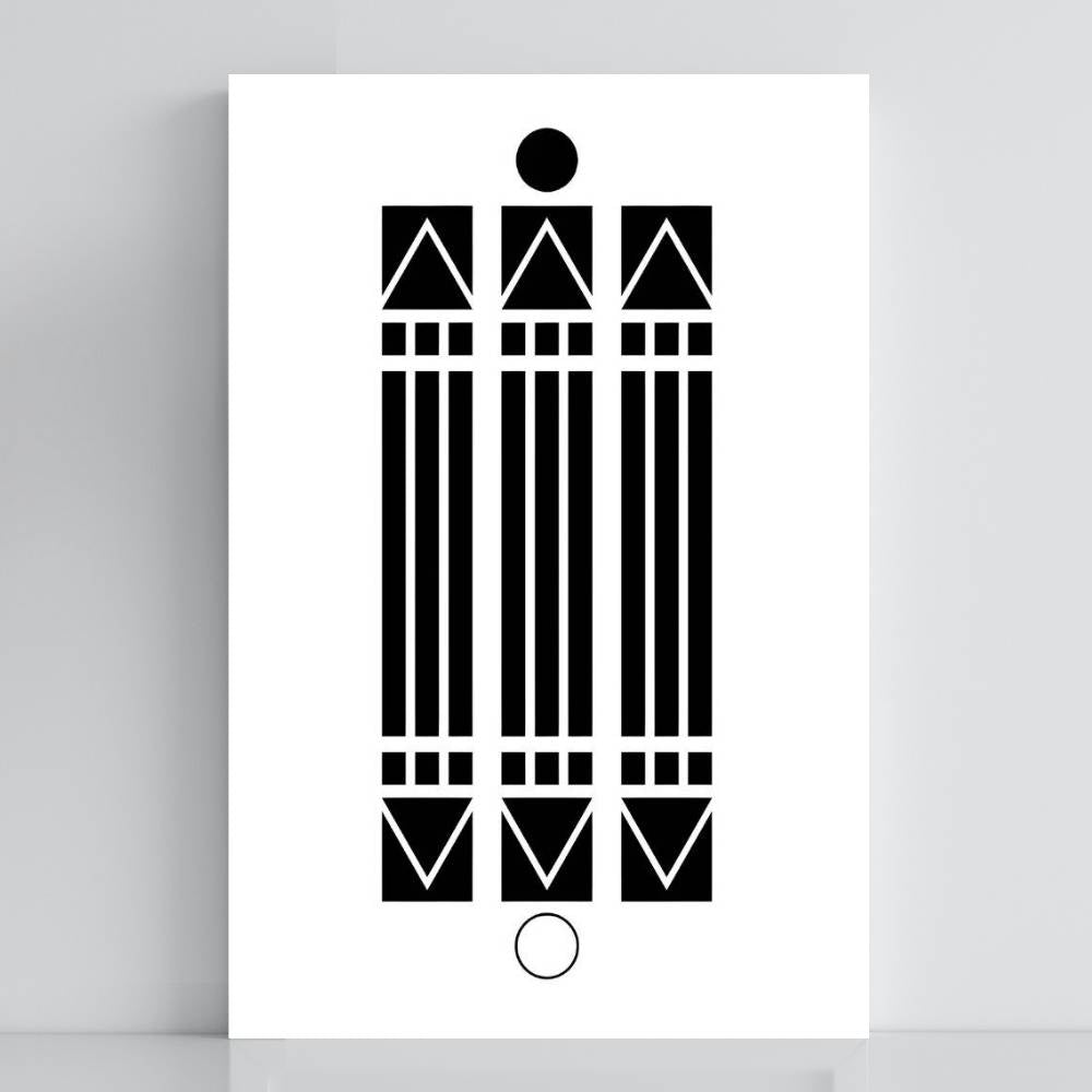 018. Luxor 2 | Gráfico Radiestésico em PVC