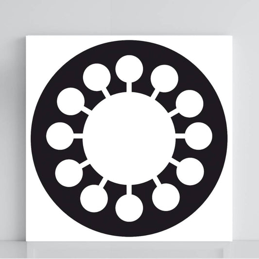 074. Magnetrón | Tabla radiestésica de PVC