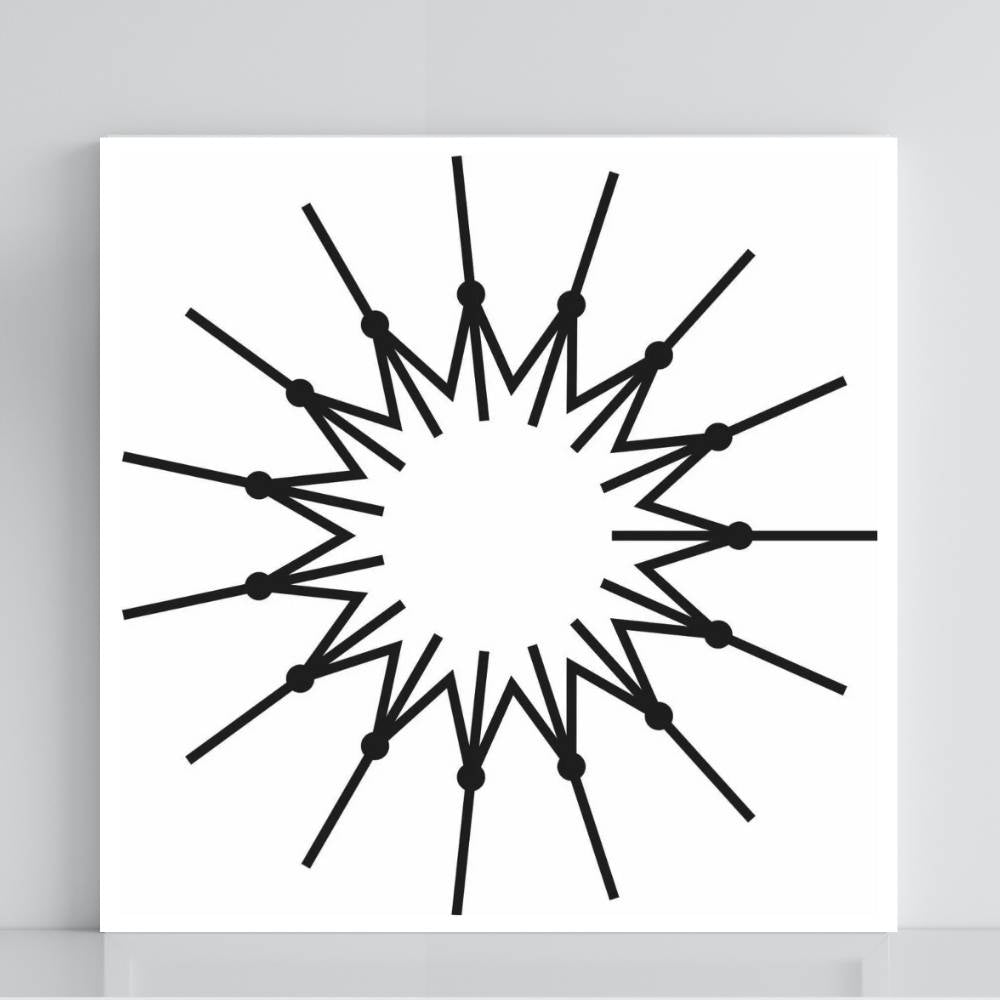 116. Chicas | Tabla radiestésica de PVC