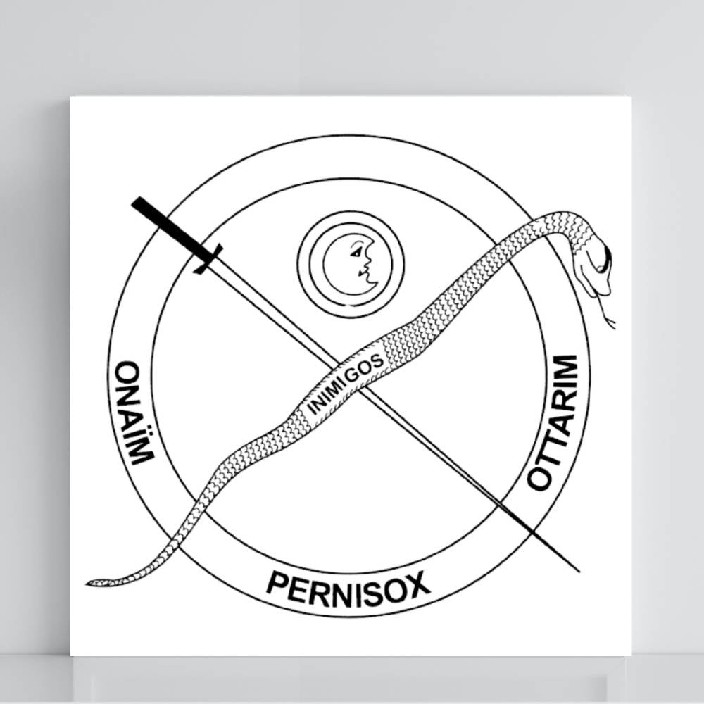 071. Diafragma | Tabla radiestésica de PVC