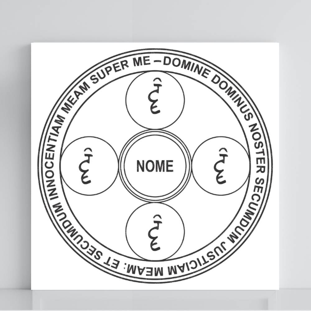 071. Diafragma | Tabla radiestésica de PVC