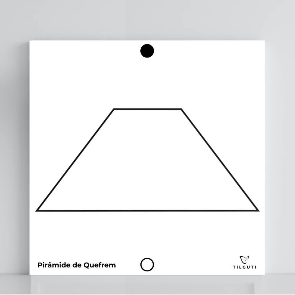 115. Pirámide de Kefrén | Tabla radiestésica de PVC