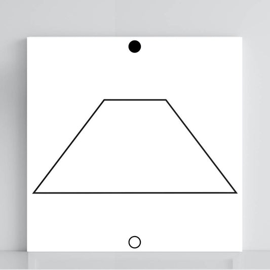 115. Pirámide de Kefrén | Tabla radiestésica de PVC