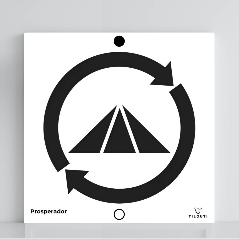125. Prosperador | Tabla radiestésica de PVC