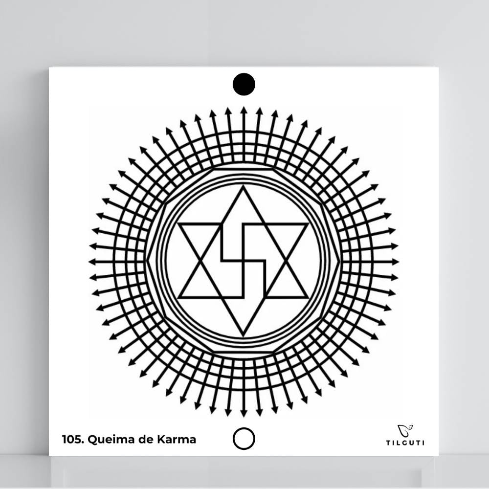 105. Karma ardiente | Tabla radiestésica de PVC