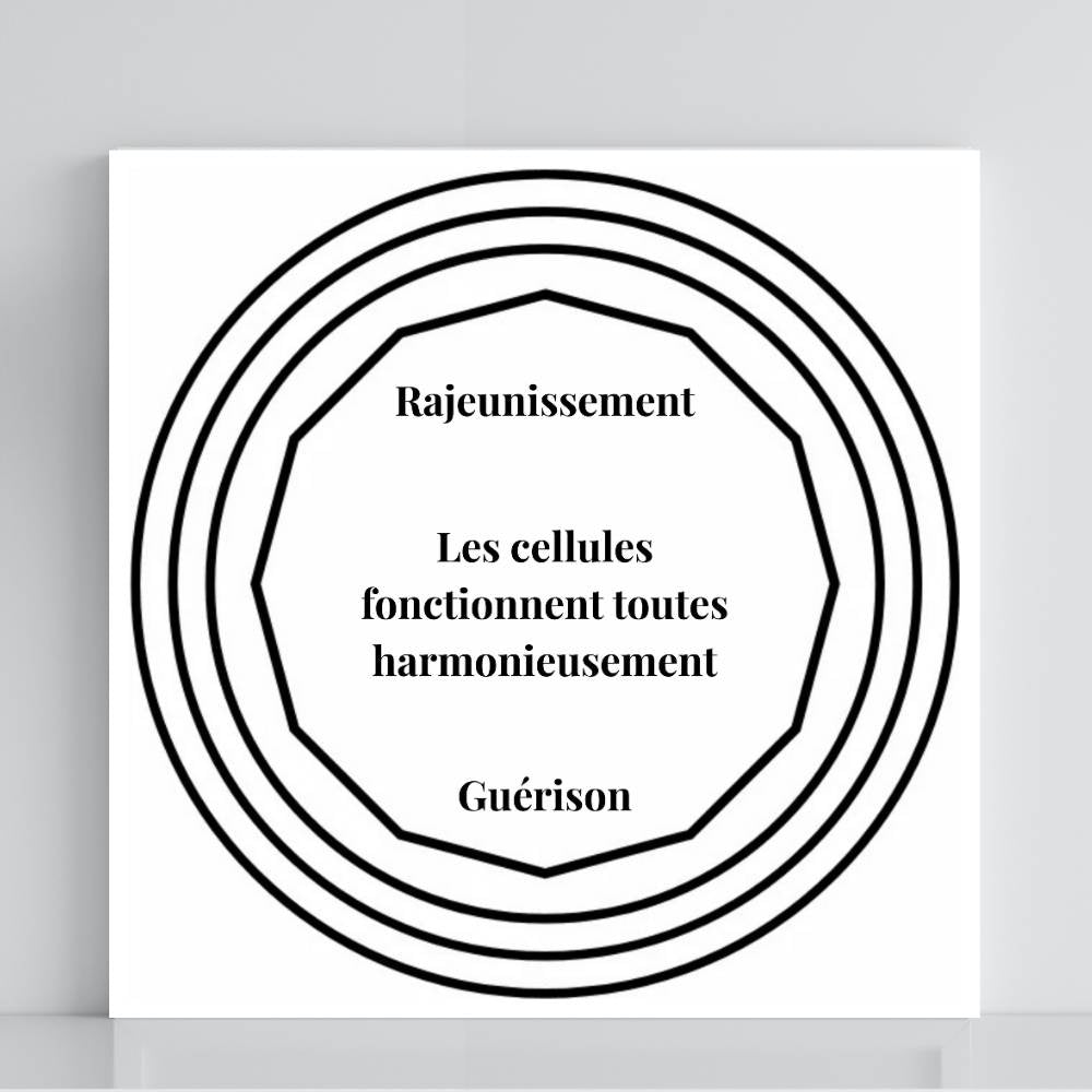 097. Rejuvenescedor 2 | Gráfico Radiestésico em PVC