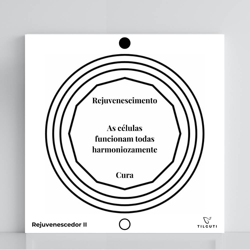 097. Rejuvenescedor 2 | Gráfico Radiestésico em PVC