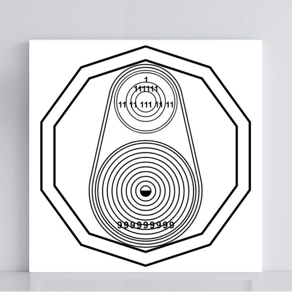 067. Relájate y duerme (remoto) | Tabla radiestésica de PVC