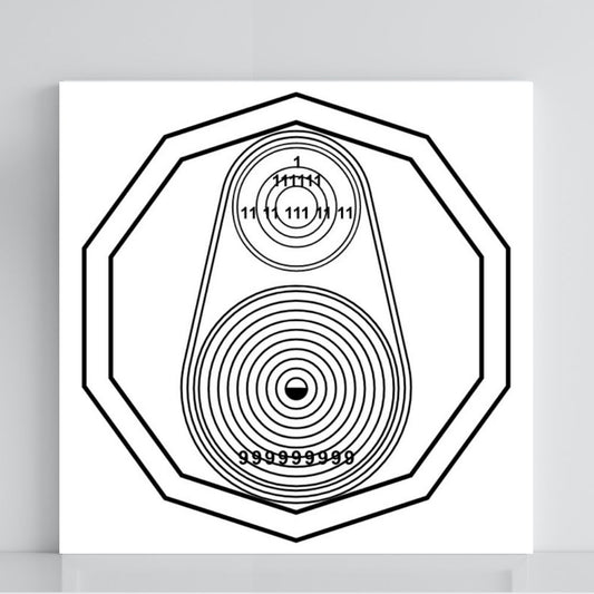 067. Relájate y duerme (remoto) | Tabla radiestésica de PVC