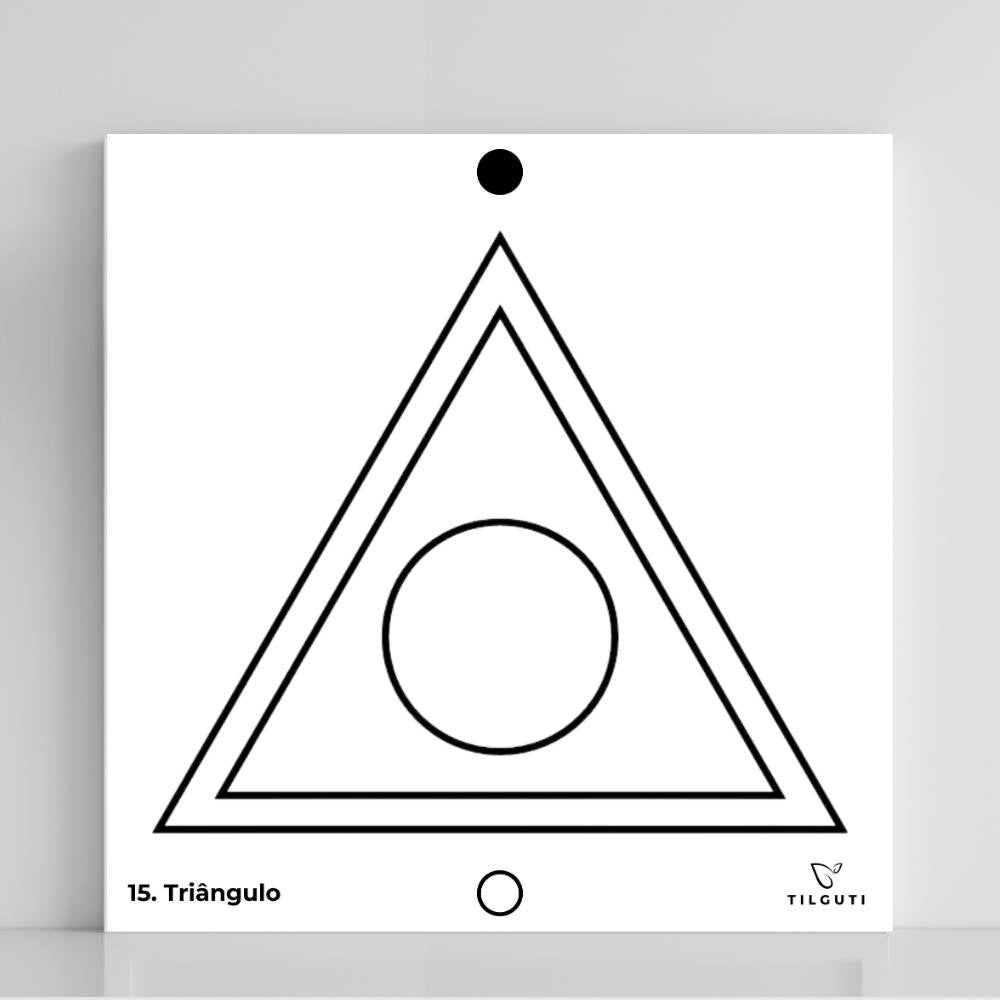 015. Triángulo | Tabla radiestésica de PVC