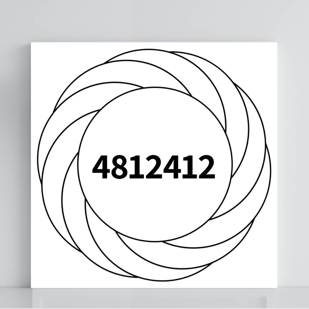 126. Torbellino adelgazante | Tabla radiestésica de PVC