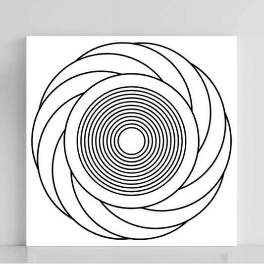 102. Vórtice | Tabla radiestésica de PVC