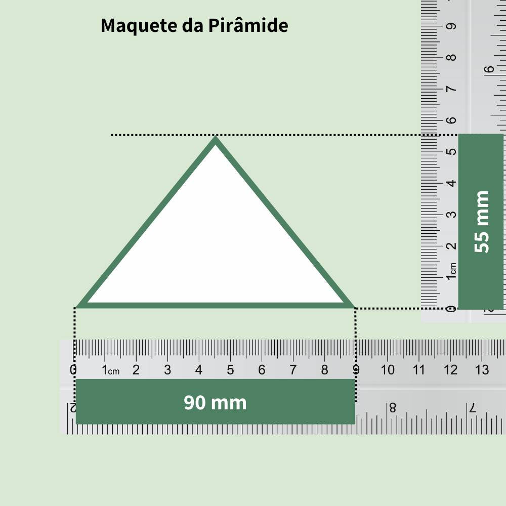 Pirámide 3D - 7 colores