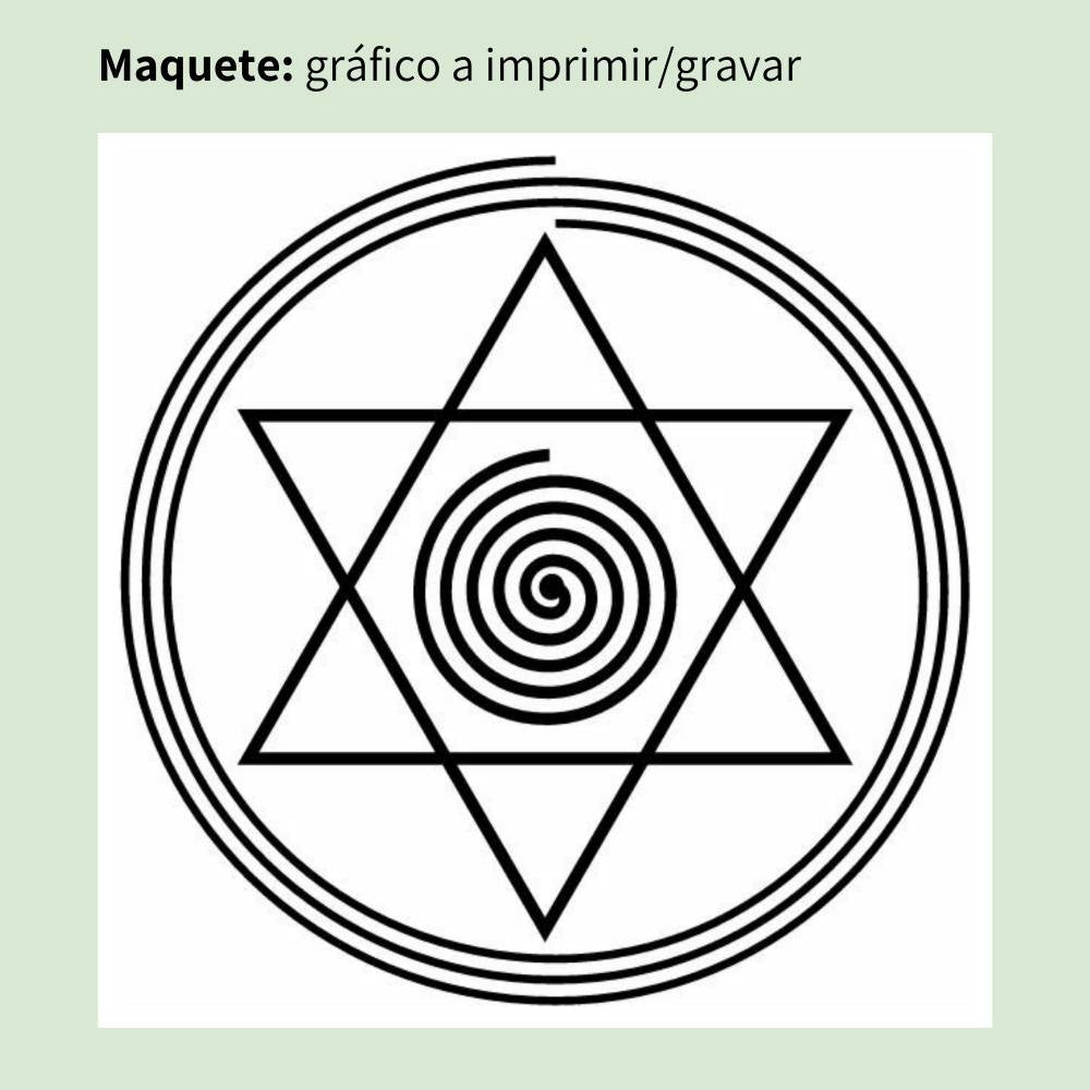 043. Acelerador | Gráfico Radiestésico em MDF Cru