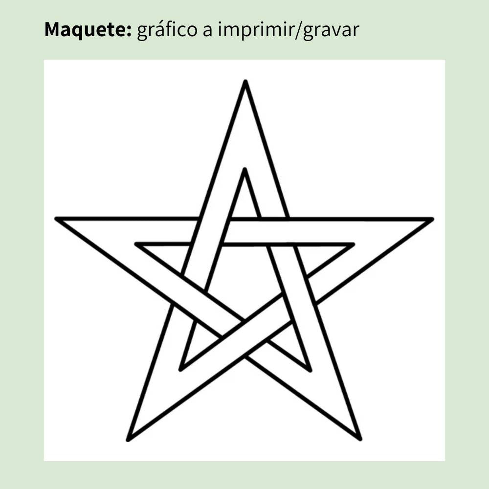 045. Pentagrama | Cuadro radiestésico en MDF crudo