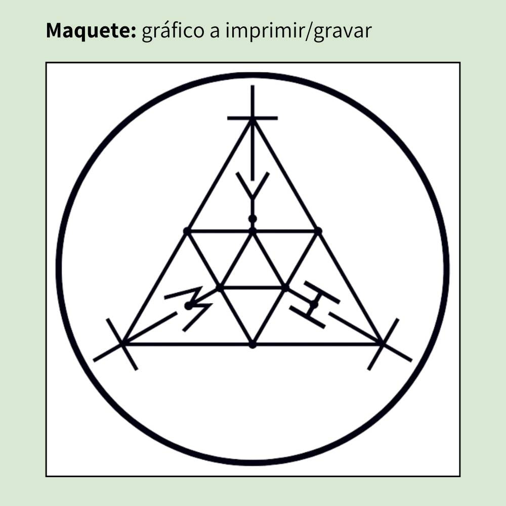 017. SCAP | Gráfico Radiestésico em MDF Lacado