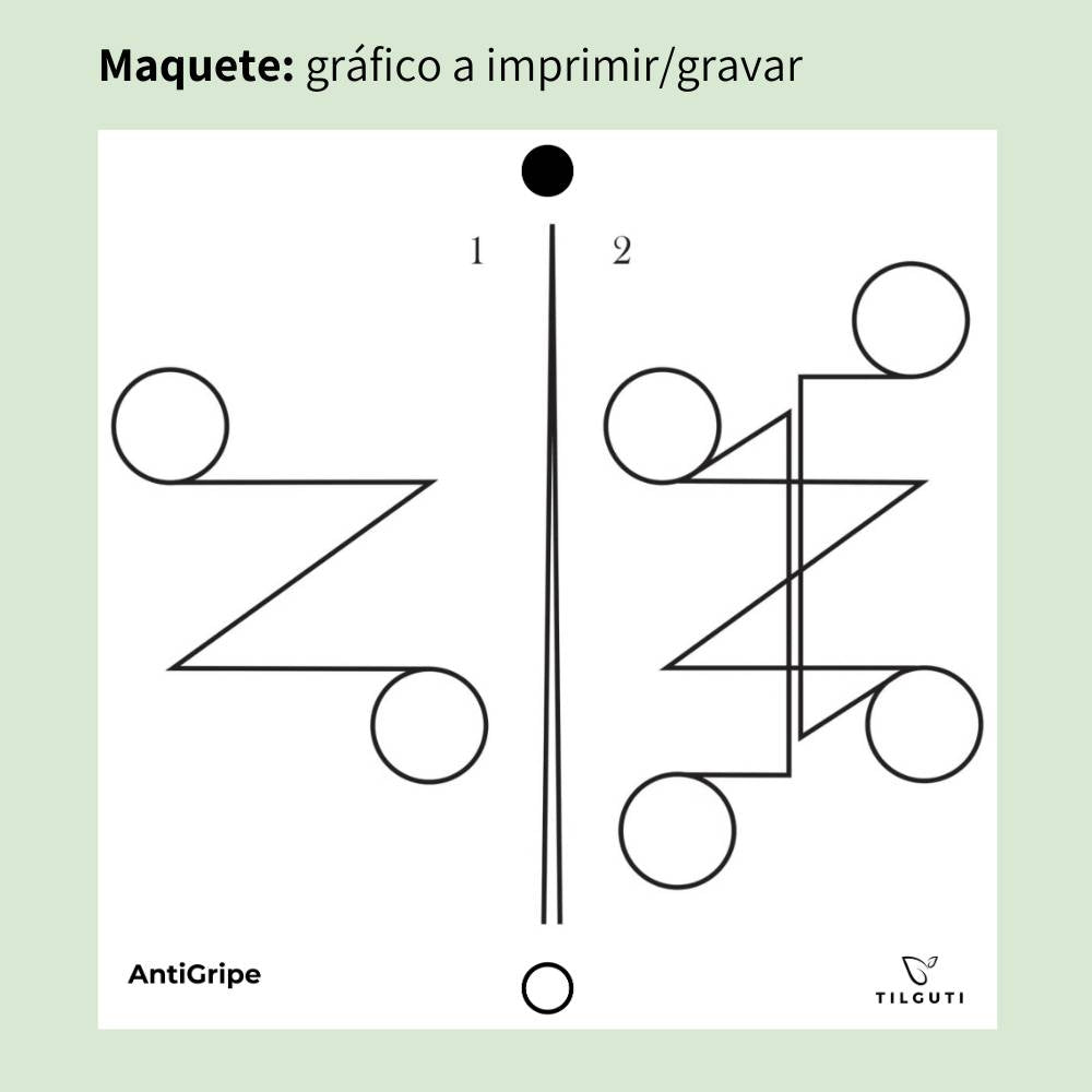 138. Antigripe | Cuadro Radiestésico en MDF Lacado