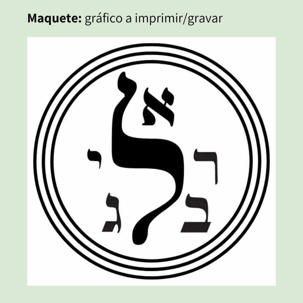 094. Arcángel Gabriel | Cuadro radiestésico en MDF crudo