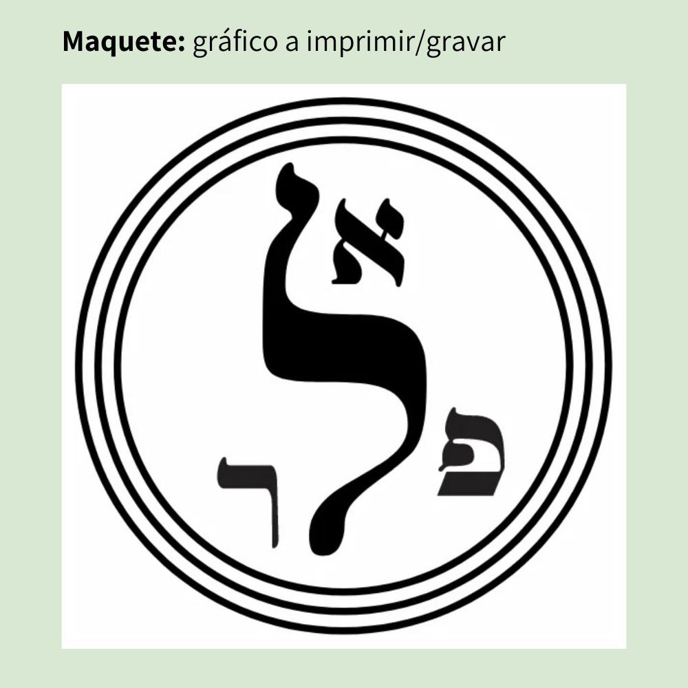 089. Arcanjo Raphael | Gráfico Radiestésico em MDF Cru