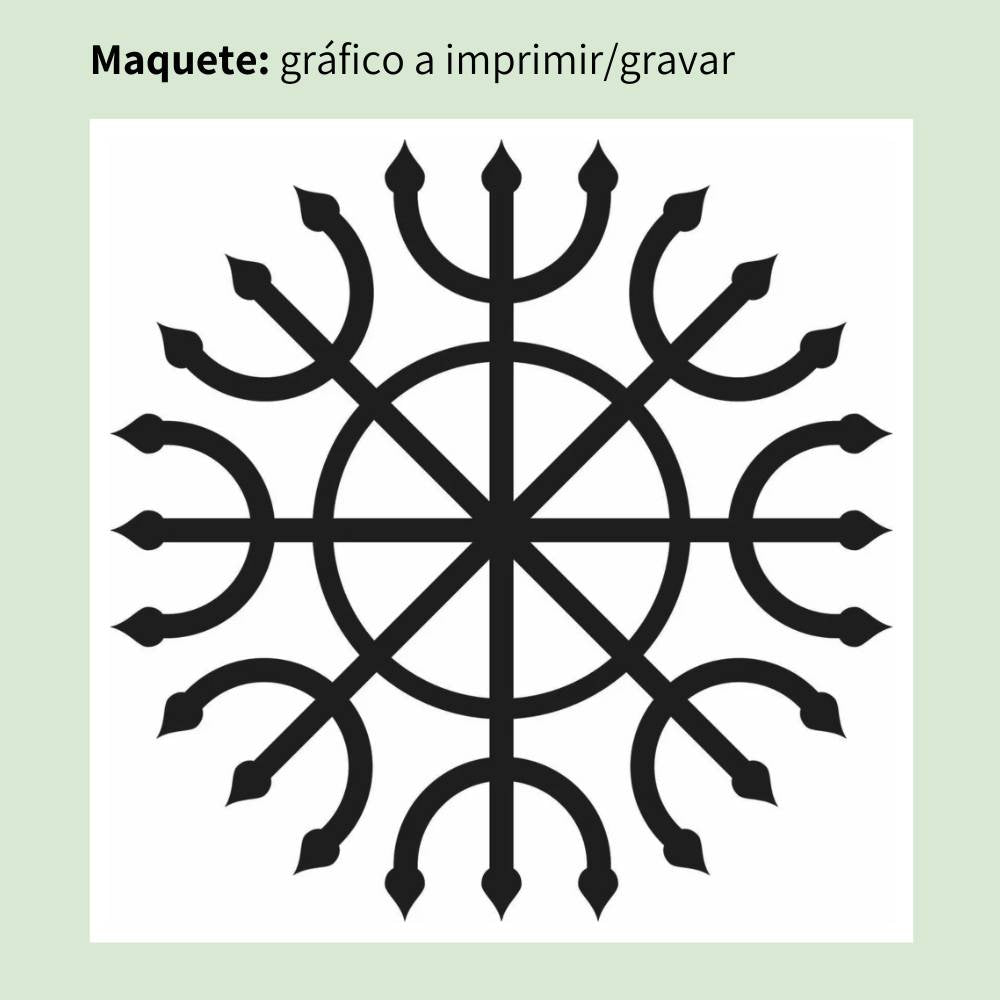 113. Devadata | Gráfico Radiestésico em MDF Cru