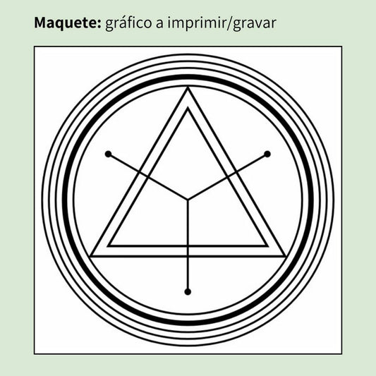079. Dinamizador do Fígado | Gráfico Radiestésico em MDF Cru