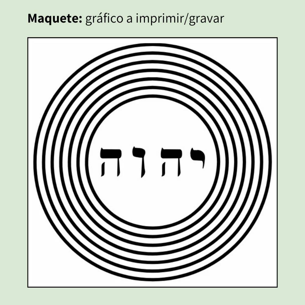 080. Yave Anti-Magia | Cuadro Radiestésico en MDF Lacado