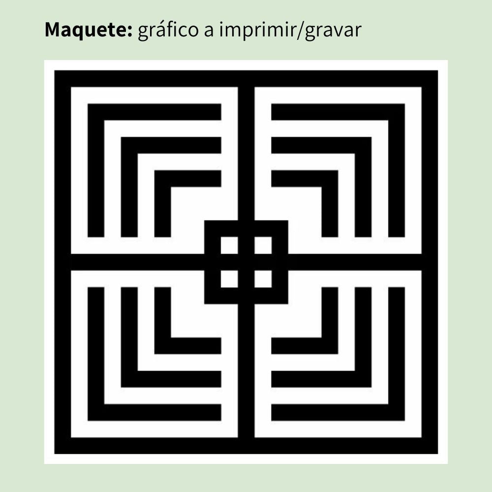 060. Mesa D'Amiens  | Gráfico Radiestésico em MDF Cru