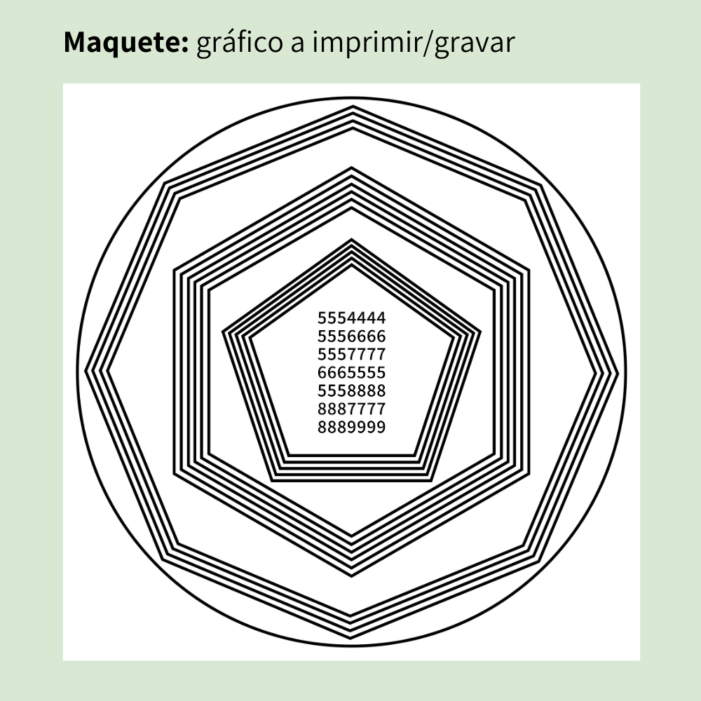 141. Proteção para Terapeutas | Gráfico Radiestésico em MDF Lacado