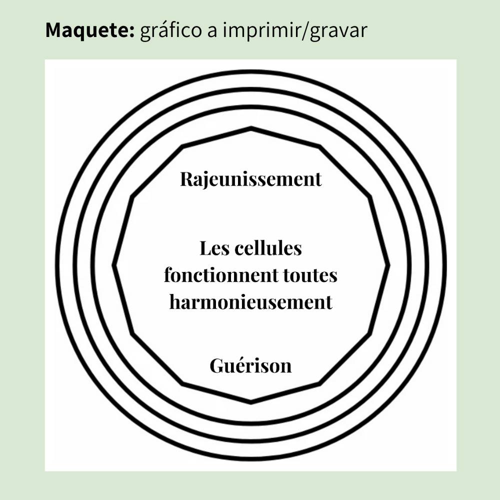 097. Rejuvenescedor 2 | Gráfico Radiestésico em MDF Lacado
