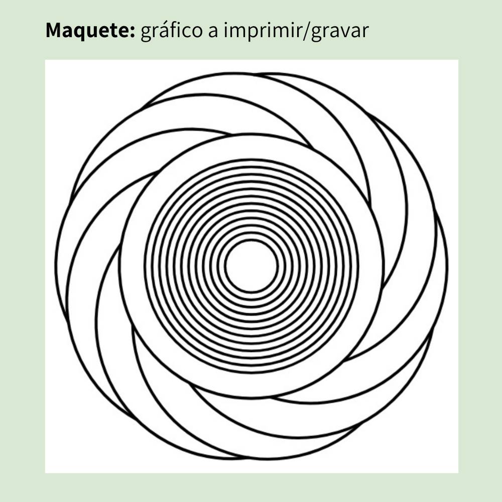 102. Vórtice | Cuadro radiestésico en MDF crudo